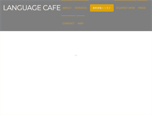 Tablet Screenshot of language-cafe.net